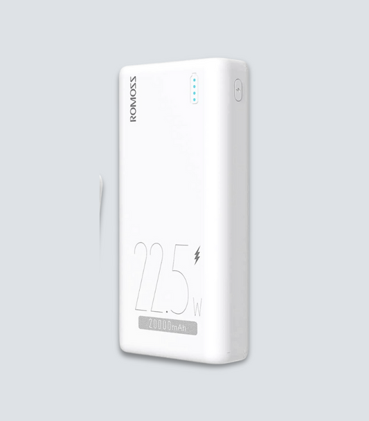 Romoss  22.5W Fast Charging 20000mAh Power Bank